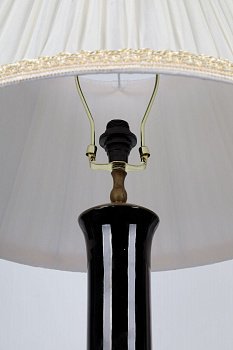 Светильник настольный с абажуром 27х27х64см Casaentera CE04-LA864/U1