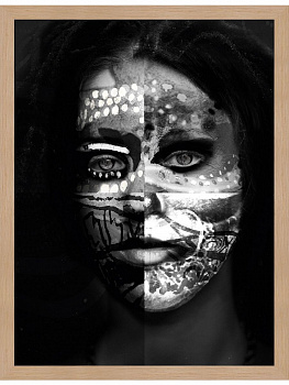 Постер в раме G&C art studio 2820F/006NA 500х700