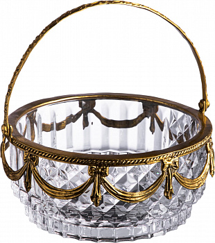 Корзиночка 17х17х17см Casaentera CE04-31G2729/HGL479/GLASS