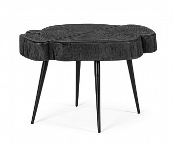 Столик кофейный BIZZOTTO ZAKIA BLACK 0746813 460х350х300h