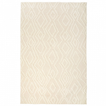 Ковер из шести и хлопка Imphal TKANO Ethnic TK23-DR0048 бежевый 1600х2300