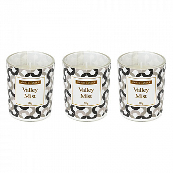 Набор из 3-х свечей ароматических, D 4.5 см, L20,5 W10 H5,5 см