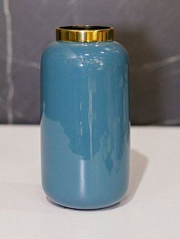 Ваза GIFT COMPANY SAIGON 78192 D80х170 лазурный