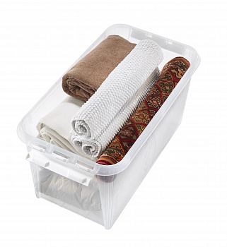 Коробка для хранения с колесиками  ORTHEX SMART STORE HOME ROLLERS BOX 70 3332070 Transparent 720x40