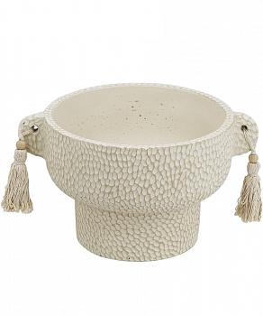 Кашпо с кисточками 22х18х12см Casaentera CE04-460280