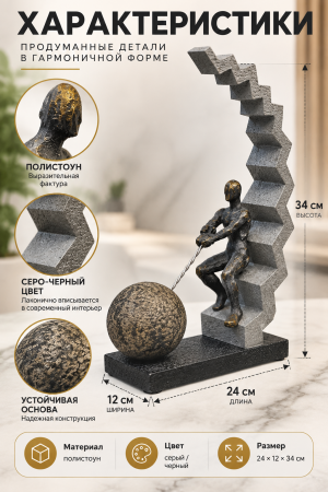 Характеристики декоративной скульптуры