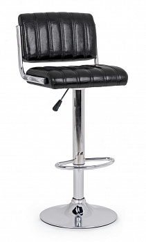 Стул барный BIZZOTTO BARCLAY BLACK 0733294 460a - 415b - 885/1095h - 630/840h1