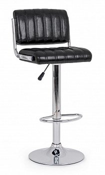 Стул барный BIZZOTTO BARCLAY BLACK 0733294 460a - 415b - 885/1095h - 630/840h1