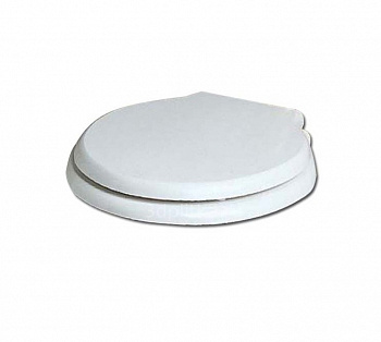 Сиденье с крепежом капля AZZURRA GC 1800 LM/GC 1800 белый/хром