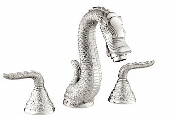 Смеситель для раковины на 3 отверстия MESTRE DRAGON 059001.000.50 хром
