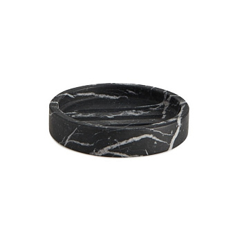 Мыльница WINDISCH BLACK MARQUINA MARBLE 92820 черный 120х25