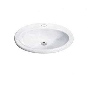Раковина встроенная AZZURRA JOLLY MAX ALB 700 /LA 700MAX белый 615x525x190