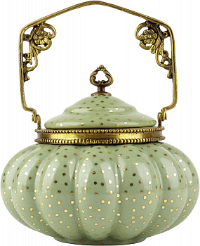 Шкатулка с ручкой 17x17x21см Casaentera CE04-31G2243/J562C/HLG1921