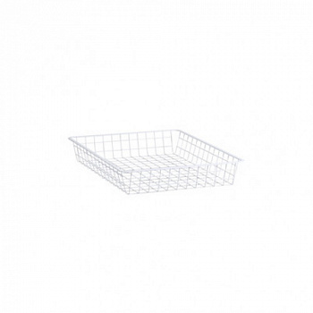 Корзина на 1 рельс ELFA 145110 Mini/Standart белый 427x527х85 мм