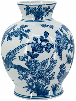 Ваза с попугаями 17х17х22см Casaentera CE04-C8372