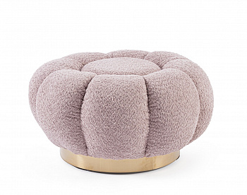 Пуф BIZZOTTO FLOREL antique rose 0743880 d650х350h