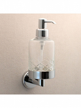 Дозатор для мыла GLIONNA BAGNO GRETA GR/203D-C хром
