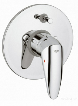 Смеситель для ванны и душа встроенный со скрытой частью GROHE EURODISC 19548001 хром