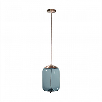 Светильник подвесной Casaentera Knot CE13-8133-C голубой/медный d180х270