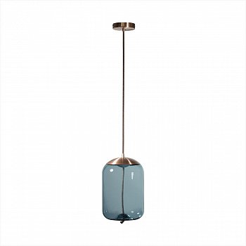 Светильник подвесной Casaentera Knot CE13-8133-C голубой/медный d180х270