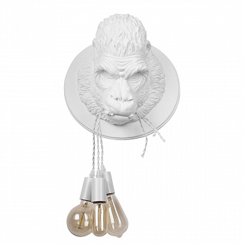 Светильник настенный Casaentera Gorilla CE13-10178 W белый 410х250х410