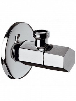 Вентиль угловой DANIEL A602CR хром 1/2x10