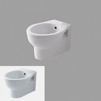 Биде подвесное AZZURRA CULT XCU 500/SOSP белый 510x360
