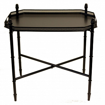 Столик сервировочный G&C interiors CH/AH/YT1111/1305 H:80 W:70D:50 черный