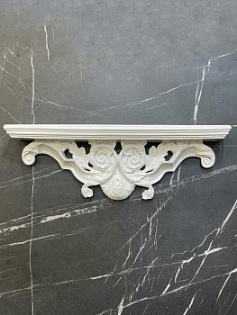 Полка-консоль подвесная Casaentera CE12-7422178 белый 455х152h