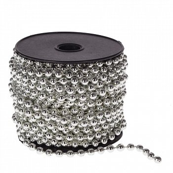 Украшение новогоднее "Бусы", D 0.5 см, L1200 W0,6 H0,6 см