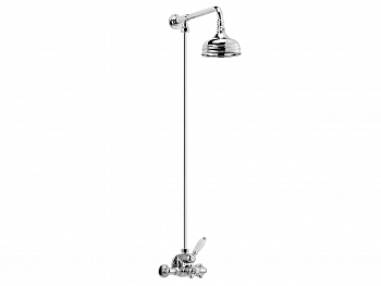 Колонна душевая с смесителем термостат с верхним душем HUBER CROISETTE 591.CS01H.CR хром