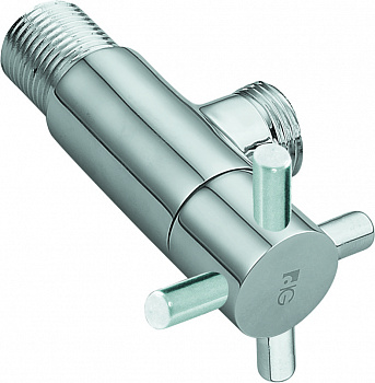 Запорный вентиль DEDEDIMOS AQUASTOP 1/2*1/2 0484-10-3 хром