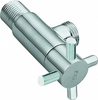 Запорный вентиль DEDEDIMOS AQUASTOP 1/2*1/2 0484-10-3 хром