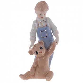 Фигурка декоративная "Мальчик", L11 W10 H22 см