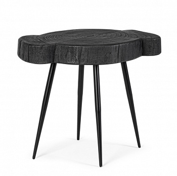Столик кофейный BIZZOTTO ZAKIA BLACK 0746814 450х350х400h