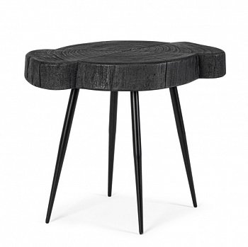 Столик кофейный BIZZOTTO ZAKIA BLACK 0746814 450х350х400h