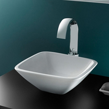 Раковина накладная BATHCO BAVIERA 4050 белый 300x300x110