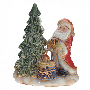 Фигурка декоративная "Дед мороз", L15,5 W10 H19 см