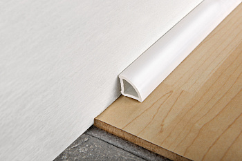 Профиль PROANGLE WOOD ПВХ 15*15мм L2.5 белый PGAWB 15 (PGAW01 15)