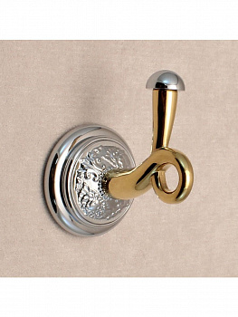 Крючок GLIONNA BAGNO CLASSIC ENGLAND CLEN/210-CG хром/золото