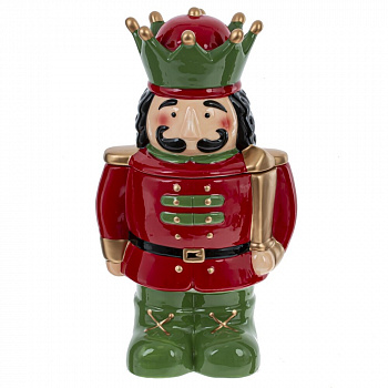 Конфетница "Щелкунчик", 1500 мл, L18 W14 H33 см