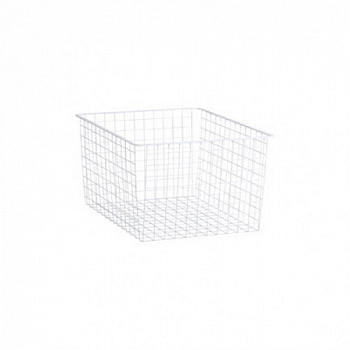 Корзина на 3 рельса ELFA 145310 Mini/Standart белый 427x527х285 мм