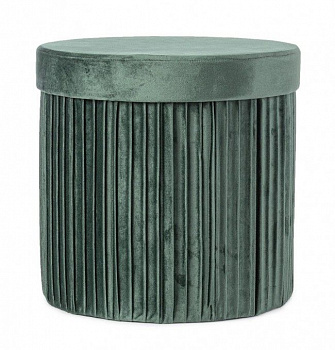 Пуф BIZZOTTO JOCELYN ROUND green 0730186 380х380х380h