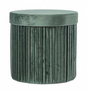 Пуф BIZZOTTO JOCELYN ROUND green 0730186 380х380х380h