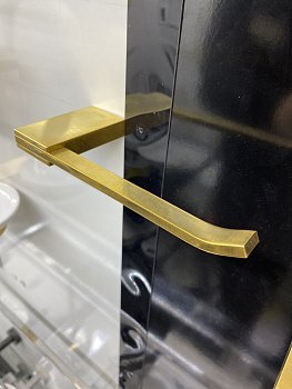 Держатель для туалетной бумаги REMER FLAT FT61DP золото матовое