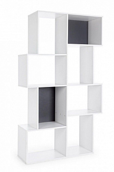 Стеллаж BIZZOTTO ARCTIC 540 BIANCO 0734127 1047х350х1820h