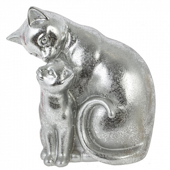 Фигурка декоративная "Коты", L13 W8 H14,5 см