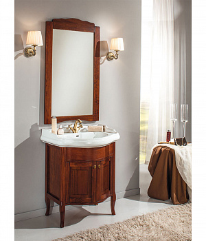 Зеркало GALLO WOOD CAMELIA 011002CAMN063 Noce орех 620x1150