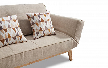 Подушка декоративная Quadro Meril CE11-IR-801-IR-1320-Pillow-Brown коричневый 450х450