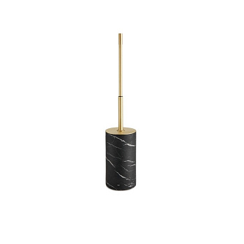 Ершик напольный WINDISCH BLACK MARQUINA MARBLE 89822SLT черный/бронза 86х460
